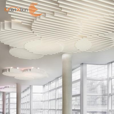 China Artistic Wood Aluminum U Shaped Partition Ceiling Decorative Metal Aluminum Ceiling for sale