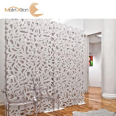 China Matrixtion Southeast Asian Metal Garden Decorative Privacy Fencing Panel Designs Aluminum Screen Laser Cut for sale