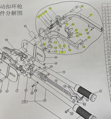 China Easy Easy Operation Carry Gabion Manual Tools Hoop C-50 Snap Ring Pliers Spare Part for sale