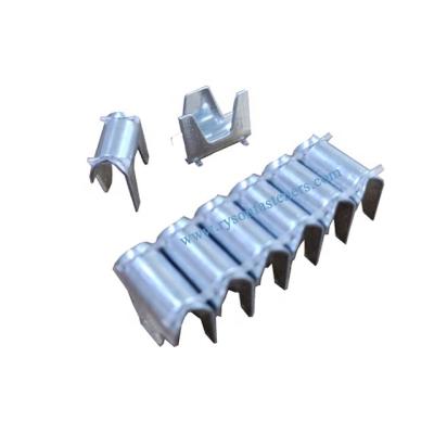 China Factory Supply Rustproof Galvanized Steel Tuck Clips 19mm Clips CL-75 Pin For Bed Frame for sale