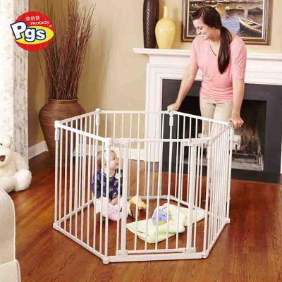 China Iron +Power Spraying Best Selling Cheap Baby Playard, Baby +PP Products Of All Types Outdoor Kids Playground Fence for sale