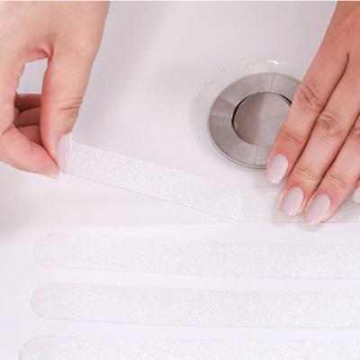 China 2021 Home Anti Slip Sticker Shower Bath Tape Safety Sustainable Non Slip Strips For Bathroom for sale