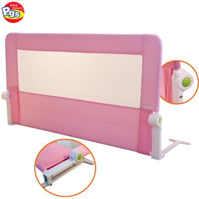 China Oxford fabric+nylon+iron+powder spraying+PP crib safety rail side bed edge guard for baby protection for sale