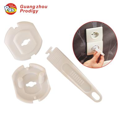 China EU Power Plug Baby Proof Plug Protector Socket Cover Protector For Babies for sale