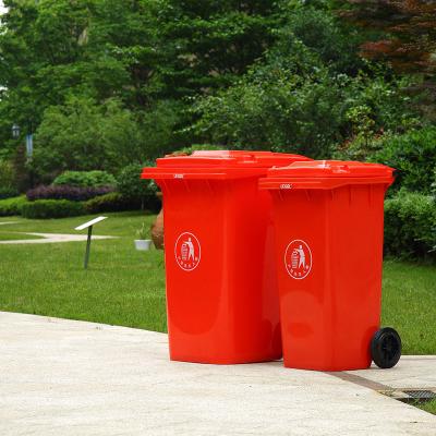 China 360 Liter Viable Outdoor 240 Liter Waste Rubbish Wheelie Bins for sale