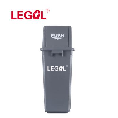 China Plastic Garbage Trash Bin Rubbish Bin Sustainable 60L Sizes Good Different Prices for sale