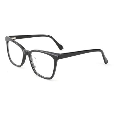 China YC Fashion Acetate Anti Eye Glass Computer Optical Frame Blue Blocking Light Blue Clear Glasses for sale