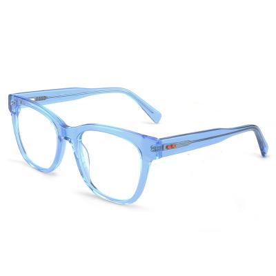 China Fashion Factory Price Custom Lens Eyeglasses Material Flexible Acetate Frames Optical for sale