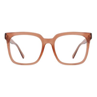 China YC Fashion Design Retro Vintage Innovative Unique Spectacle Acetate Optical Glasses Frames for sale