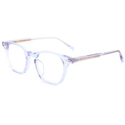 China Blue Light Blocking Computer Glasses Custom Acetate Brand Reading Glasses Optical Frame for sale