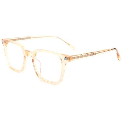 China For Frame High Quality Custom Black Blue Light Blue Light Proof Reading Glass Acetate Optical Glasses for sale