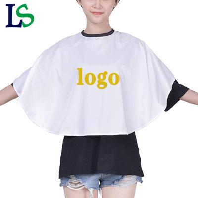 China Salon Wholesale Waterproof Custom Logo Beauty Beard Makeup Hair Dye Makeup Haircut Short Cape for sale