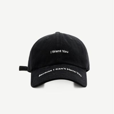 China breathable & Waterproof Wholesale Logo Hats Embroidery Outdoor Sports Caps Black Baseball Cap Custom for sale