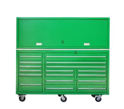 China Car Repair Garage Workshop High Quality Rolling Stainless Steel Tool Cabinet Drawers Heavy Duty Tool Cabinet for sale