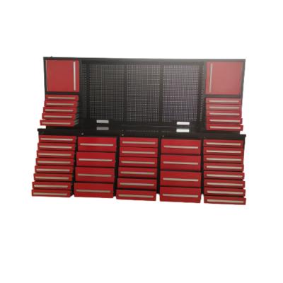 China Garage Shop Tools Garage Cabinet Systems Tool Management System Steel Work Bench With Drawers for sale