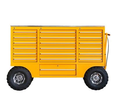 China 2023 Multi-Function Best Selling Multi-Layer Drawer Tool Cabinet Mine Trolley Tool Trolley for sale