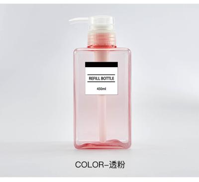 China Other Square Plastic Dispenser Soap Bottle Pump With Pump for sale