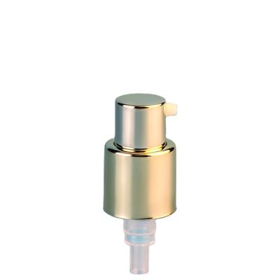 China Non spill hot sale aluminum atomizer 20/410, 24/410 gold glass cap metal plastic perfume pump sprayer black for sale