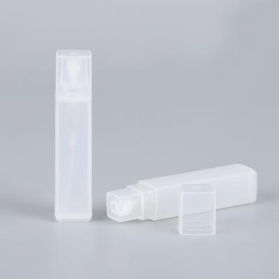 China Original Factory 10ML 15ML Square Shaped Bottle For Portable Hand Sanitizer Perfume Spray Bottle for sale