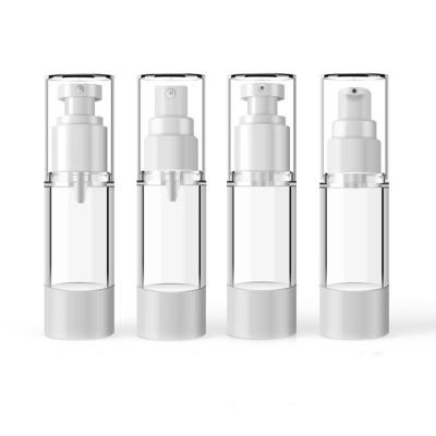 China Other 5ml 10ml 15ml 30ml 50ml 100ml Luxury Refillable Plastic Cosmetic Vacuum Lotion Pump Sprayer Airless Bottle With For Skin Care for sale