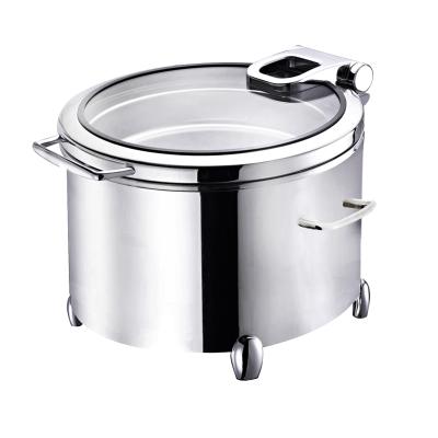 China Eco - Friendly Hydraulic Induction Soup Beetle , Buffet Serving Equipments For Restaurant Food Warmer for sale