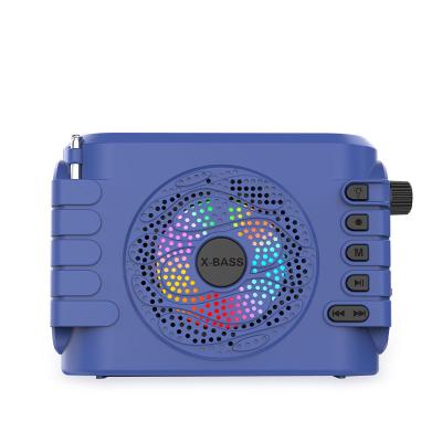 China Wireless Voice Speaker 5W Portable Teaching Tour Guide Mic Amplifier Fm Radio Flashlight Solar Charging BT Speaker for sale