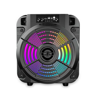 China 30W LED Flashing Light BURN LIGHT 30W Flashing Light Party Stage DJ Mic Wireless Bt Karaoke Multimedia Hybrid Sound Portable Karaoke Speaker for sale