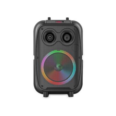 China Wireless Speaker DJ Mic Subwoofer Woofer Trolley Bt Bass Led Flashing Light Portable Outdoor Super LED Party Stage Blinking Light 15W for sale