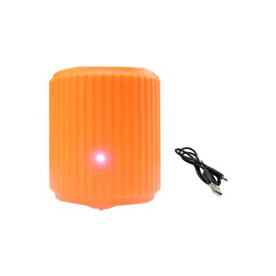 China Bt5.0 Bt5.0 Bt5.0 Bt5.0 Outdoor Portable Wireless Sound Blinking Mini Pulse Colorful Led Light Mini Dj Party Bass Wireless LED Smart Speaker for sale