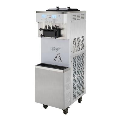 China Snack Factory High Quality Soft Serve Ice Cream Prechilling Machine for sale