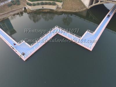 China Floating Bridge Float Pontoon Bridge for sale