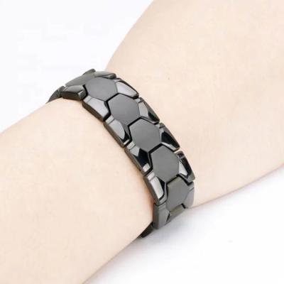 China FASHIONABLE Direct Energy Bracelet Magnetic Anion Bangle Stainless Steel Factory Bracelet for sale