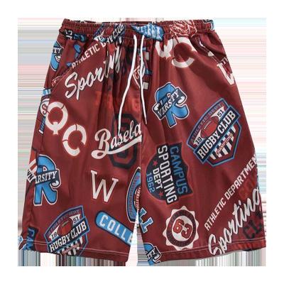 China Free Sample Breathable Custom Logo Dropshipping Men's Swim Trunks Swimwear Beach Shorts Waterproof Quick Dry Shorts for sale