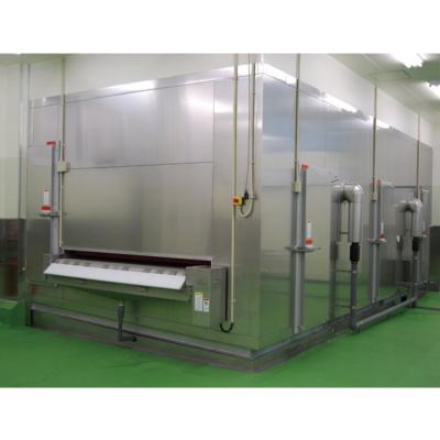 China 1000kg/h frozen food customized IQF tunnel freezer/IQF industrial blast freezer for fish/shrimp/seafood with CE/BV for sale