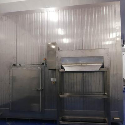 China Machinery Repair Shop Fruit and Vegetable Fluidized Bed Freezer for sale