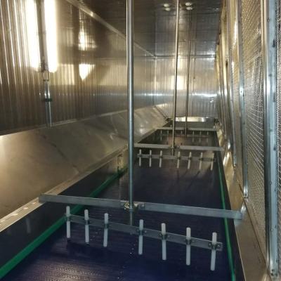 China 2000kg/h frozen food customized frozen fruit and vegetable/IQF food tunnel quick freezing machine/fluidized bed freezer for sale