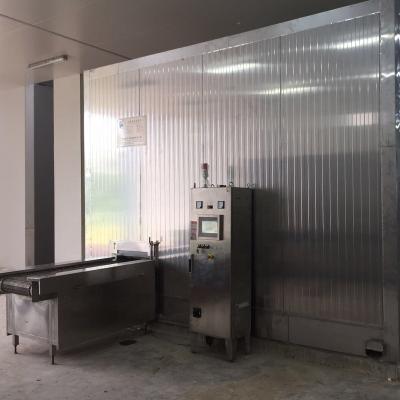 China Factory Direct Machinery Repair Shops 1500kg/h Customized Freezer/IQF/Spiral For Shrimp/Meat/Pastry With Ce/BV Certificate for sale