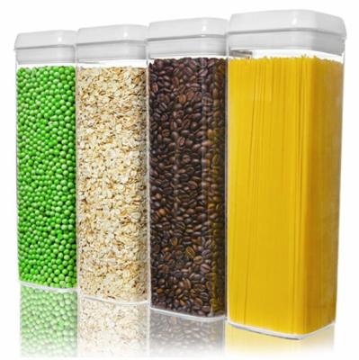 China Stored four pieces sealed food storage containers with LIDS, made of BPA-free plastic, for sale