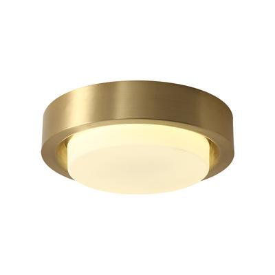 China Surface Mounted 2021 Warm Copper LED Ceiling Light for sale