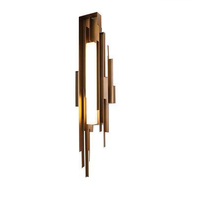 China Nordic postmodern creative living room project villa hotel designer room model wall lamp luxury modern metal light for sale