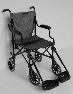 China FOLDING TRANSPORT WHEELCHAIR WITH CARRYING TOTE (LOADAGE:110KGS) for sale