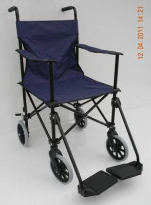 China WHEELCHAIR(LOADAGE:100KGS)   SIMPLE FOLDING WHEELCHAIR,CAN BE TAKE EASY. for sale