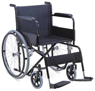 China STEEL WHEELCHAIR(LOADAGE:100KGS) for sale