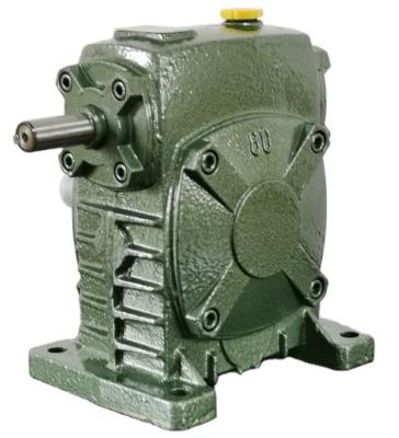 China Advertising Company Qijie WPS Aluminum Worm Gear Reducer Worm Gearbox for sale