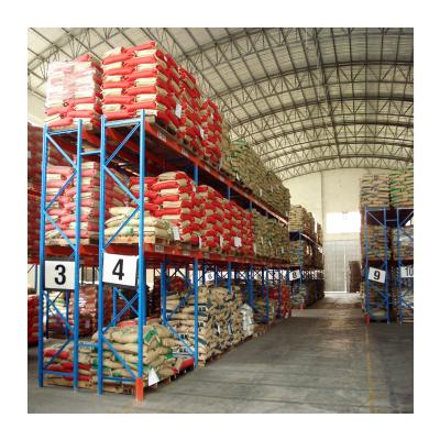 China HUAWU 800-3000KG Corrosion Protection Customized Warehouse Heavy Duty Steel Rack Rack Selective Pallet Rack System for sale