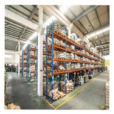 China Corrosion Protection HUAWU Heavy Duty Warehouse Rack Storage Rack Industrial Cold Rolled Steel Rack Rack for sale