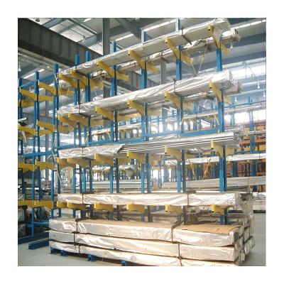 China Corrosion Protection Custom Design Single Pipe Side Industrial Cantilever Storage Rack for sale