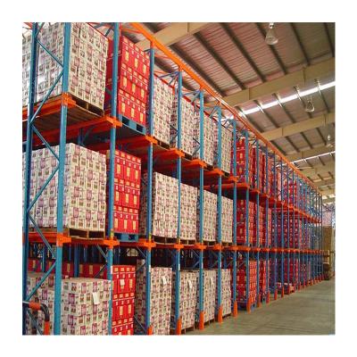 China Corrosion Protection Stackable Heavy Duty Steel Industry Warehouse Manufacturer Drive In Pallet Racking System for sale