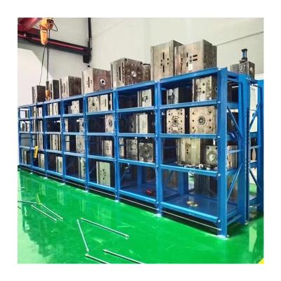 China Custom Heavy Duty Injection Molding Storage Rack Corrosion Protection Mold Drawer Standard Mold Rack for sale