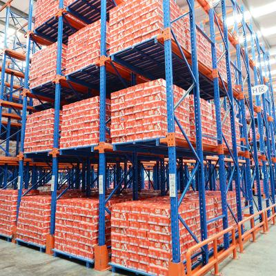 China Custom Warehouse Storage System Best Quality Selective Warehouse Automatic Pallet Racking System Rack Heavy Duty for sale